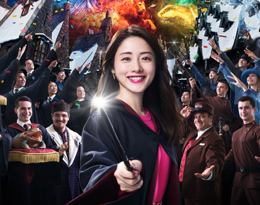 【有片】《石原聰美》披上學院袍~擔任 USJ 《哈利波特》應援大使