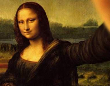 《名畫自拍風》看到古典繪畫裡的人物手做出自拍的動作還真有趣(´∀`)