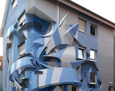 藝術家巧手創作《3D房子》這棟房子真的沒有扭曲 你看得出來嗎？