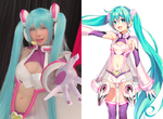 「矢吹健太朗」繪製的初音形象圖《えなこ》Cosplay 重現啦~令人在意的愛心屁屁是如何呢? 「矢吹健太朗」繪製的初音形象圖《えなこ》Cosplay 重現啦~令人在意的愛心屁屁是如何呢?
