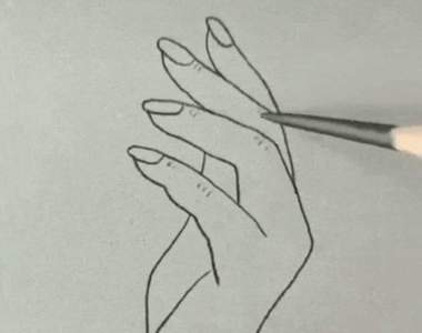 推特話題《畫手挑戰》為什麼我畫的手跟別人不一樣QQ