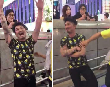 道頓堀橋上縱身一躍的《平成跳》被路過的船接住這樣只會超級重傷吧