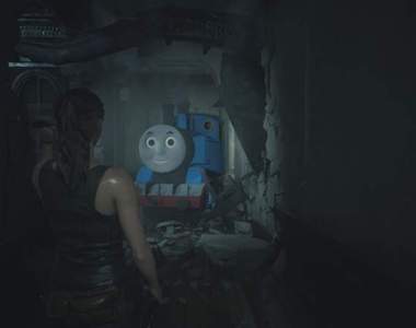 【有片】童年崩壞《惡靈古堡2重製版》MOD模改暴君變「湯瑪士小火車」比原版更恐怖w