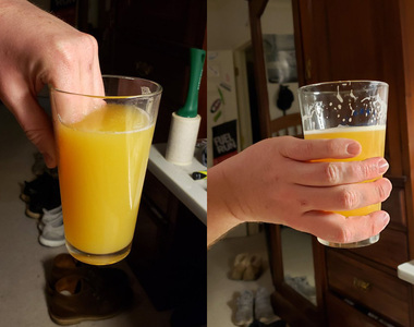 請問《你最爛的拿飲料方式》是怎樣的呢?網友們真的也是很拚了....