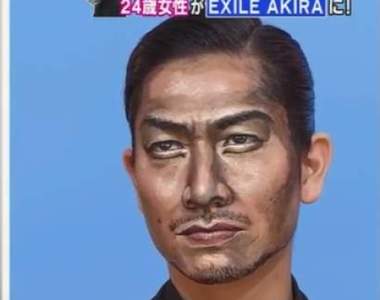 24歲女靠《人臉彩繪》變身放浪兄弟AKIRA 畫家《趙燁》超逼真彩繪作品再進化