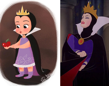 粉絲創作《迪士尼反派們的小時候》看起來竟然如此天真無邪...