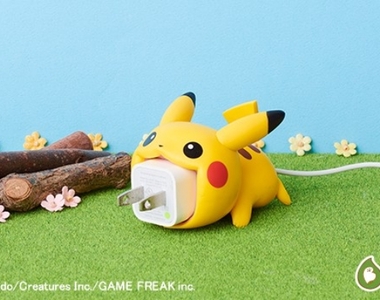 BENELIC《精靈寶可夢傳輸線保護套》皮卡丘咬咬豆腐頭,幫你保護線材皮卡皮卡(。•`ω´•。)