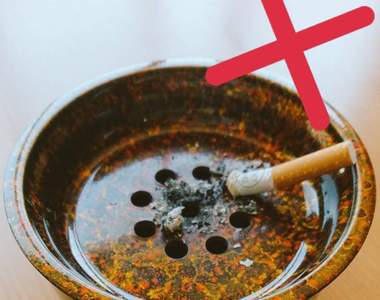 癮君子注意《日本旅館裡的菸灰缸問題》看似菸灰缸的容器其實不是拿來熄菸用的!?