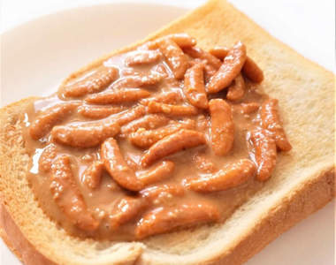 日本零食新吃法《柿種抹醬》熟悉的柿種米果竟然也能抹在麵包上吃？