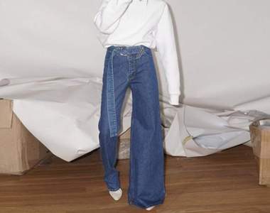 這一次選擇困難症不發作《不對稱牛仔褲》一次給你兩種褲款的滿足感