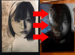 大學生畫家在畫《渡邊理佐》時,不小心把咖啡打翻,乾脆讓她變身成「猛毒」 大學生畫家在畫《渡邊理佐》時,不小心把咖啡打翻,乾脆讓她變身成「猛毒」