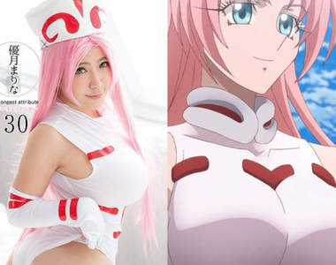 AV版封神演義《優月真里奈》K罩杯妲己超雄偉歐派在3次元裡實現了