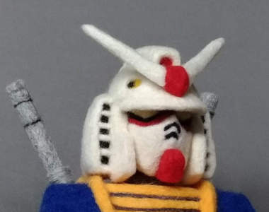 宅神人製作《鋼彈羊毛氈》這真是厲害兼可愛於一身作品