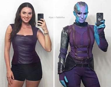 扮什麼像什麼《Alyson Tabbitha》超逼真Cosplay技術讓人以為看到明星本人