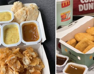 推特瘋傳《麥克雞塊剝皮吃》就算重點是糖醋醬也不能這樣啊(囧)