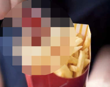 《麥當勞薯條》關於薯條盒可以沾番茄醬的秘密使用方法