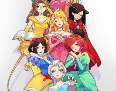 上一個敵人頭七剛過!微博插畫《迪士尼公主戰隊》看完介紹你希望首抽哪位公主呢?