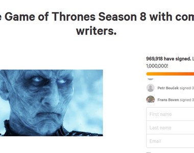 冰與火之歌權力遊戲《近百萬人聯署重製第8季》最後一集會不會很Cooool呢?