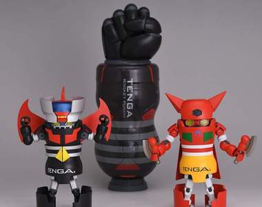 TENGA☆機器人《金剛飛拳飛機杯》無敵鐵金剛×蓋特機器人合作企劃