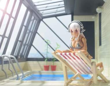 紳士熟悉的《那個泳池》模型爆誕　以後在家就能幫公仔拍出這AV經典場景啦