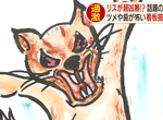 《會吃人的怪獸松鼠》松鼠園看板畫風超恐怖 被可愛的外表欺騙真的會受傷…… 《會吃人的怪獸松鼠》松鼠園看板畫風超恐怖 被可愛的外表欺騙真的會受傷……