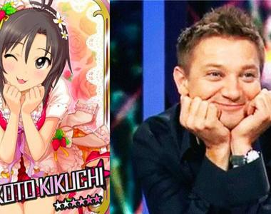 好萊塢明星與《偶像大師》神秘的相似度 兩種萌點一張圖一次GET