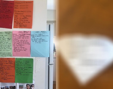 爸爸媽媽寫下《給保母注意事項對比圖》差太多網友都笑了