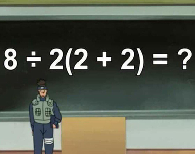 《數學也有開放式解答？》8 ÷ 2(2+2) 答案到底是多少？