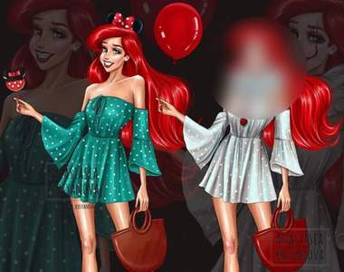 愛麗兒扮小丑無違和《迪士尼公主的萬聖節》想不到的木蘭裝扮更猛阿...