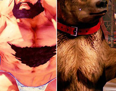 快打旋風mod《桑吉爾夫格鬥棕熊版》鐵拳表示等等我們家吉祥物怎麼跑到隔壁棚惹