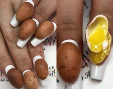 敲了真的會爆漿《雞蛋指彩》其概念來自那顆話題「蛋」