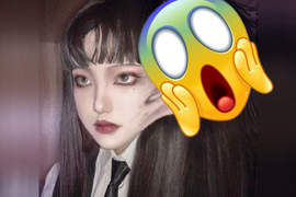 伊藤潤二《富江》超強化妝技術把漫畫角色給神還原惹=( ̄□ ̄;)⇒ 伊藤潤二《富江》超強化妝技術把漫畫角色給神還原惹=( ̄□ ̄;)⇒