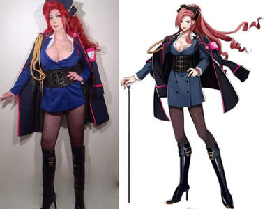 催眠麥克風《勘解由小路無花果》叶美香姐姐最高完成度的cosplay出爐啦