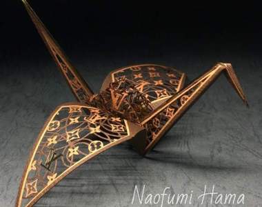 最高紙鶴境界《濱直史 Naofumi Hama》日本紙藝術達人的超神立體紙張剪裁