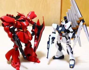 StopMotion《Nu鋼彈與薩沙比》網友拍攝組裝停格動畫超有趣