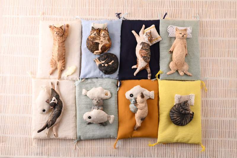 高质感《猫雕刻扭蛋》日本雕刻家「はしもとみお」与「奇谭」合作转蛋 - 图片9 高质感《猫雕刻扭蛋》日本雕刻家「はしもとみお」与「奇谭」合作转蛋