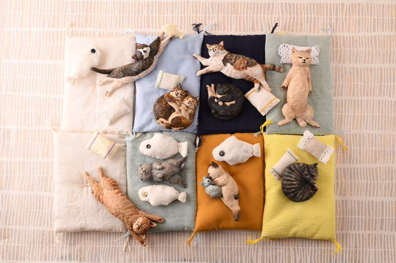 高质感《猫雕刻扭蛋》日本雕刻家「はしもとみお」与「奇谭」合作转蛋 - 图片10 高质感《猫雕刻扭蛋》日本雕刻家「はしもとみお」与「奇谭」合作转蛋