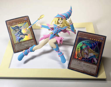 【神手工】《遊戲王黑魔導女孩》網友把我老婆用紙雕完整重現超級美(歐飛)