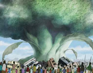 名古屋名物《發光的花椰菜》只有冬天才能在車站前看到的名景爆紅ww