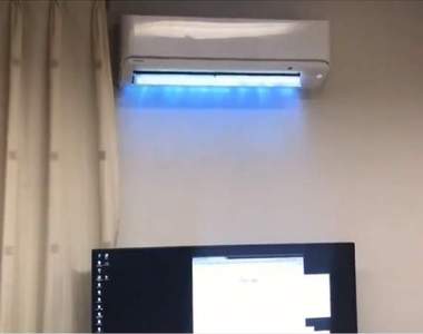 神人完全再現《空調廣告效果》在家也能吹出藍藍冷風跟橘橘熱風ww