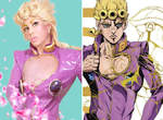 歐派不見惹《叶恭子cosplay喬魯諾》這次的還原度未免也太JOJO了吧XD 歐派不見惹《叶恭子cosplay喬魯諾》這次的還原度未免也太JOJO了吧XD