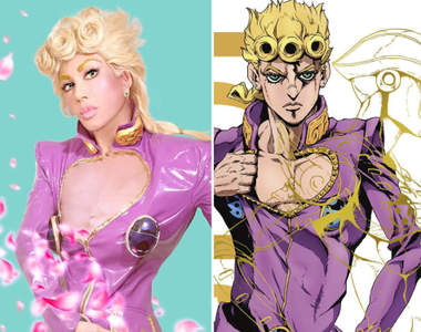 歐派不見惹《叶恭子cosplay喬魯諾》這次的還原度未免也太JOJO了吧XD