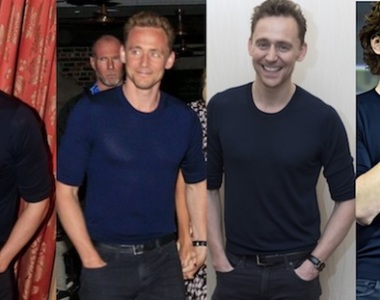 網友眼睛好利《湯姆希德斯頓只有一件T恤嗎？》跟基哥洗到鬆那件有得拼 