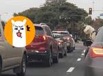 馬路萌景《在車窗外炫耀的狗》咬著OO跟隔壁台車的狗各種炫耀w 馬路萌景《在車窗外炫耀的狗》咬著OO跟隔壁台車的狗各種炫耀w