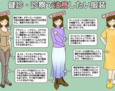 醫護人員建議《方便看診的服裝》無論哪一科醫生都更方便檢查的最強服裝又是?