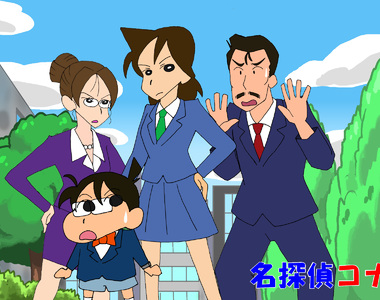 《名偵探柯南×蠟筆小新》終結連續13年兩部作品劇場版同時上映紀錄