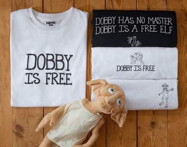 Dobby is free♥《SPAO X 哈利波特》多比聯名登場 社畜穿這件上班很可以w