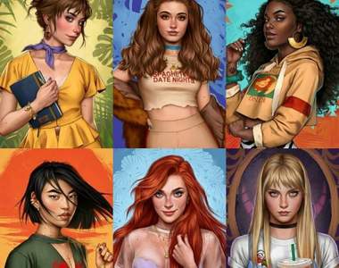 這次連反派也穿越《現代迪士尼》公主走入現代後會變成什麼樣子?