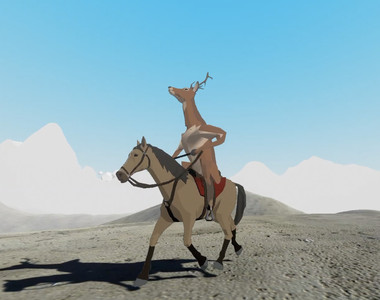 【有片】從頭到尾都超有病《鹿鹿鹿~模擬器DEEEER Simulator》這批很純,有夠純www