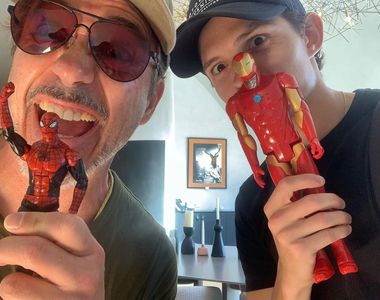 忘了索尼與迪士尼吧《湯姆荷蘭與小勞勃道尼出去玩》有一個復仇者留言哭哭w